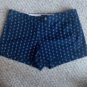 J.Crew navy anchor shorts